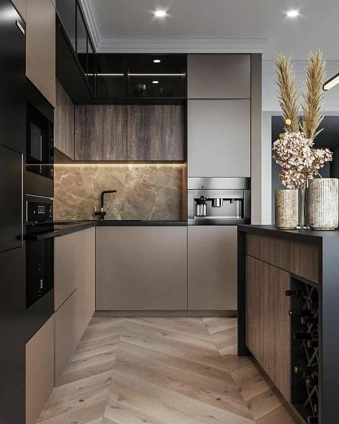 Ремонт кухни 2024 дизайн интерьера Okkla Realty & Architecture on Instagram: "*Inspiration repost* Beautiful kitche