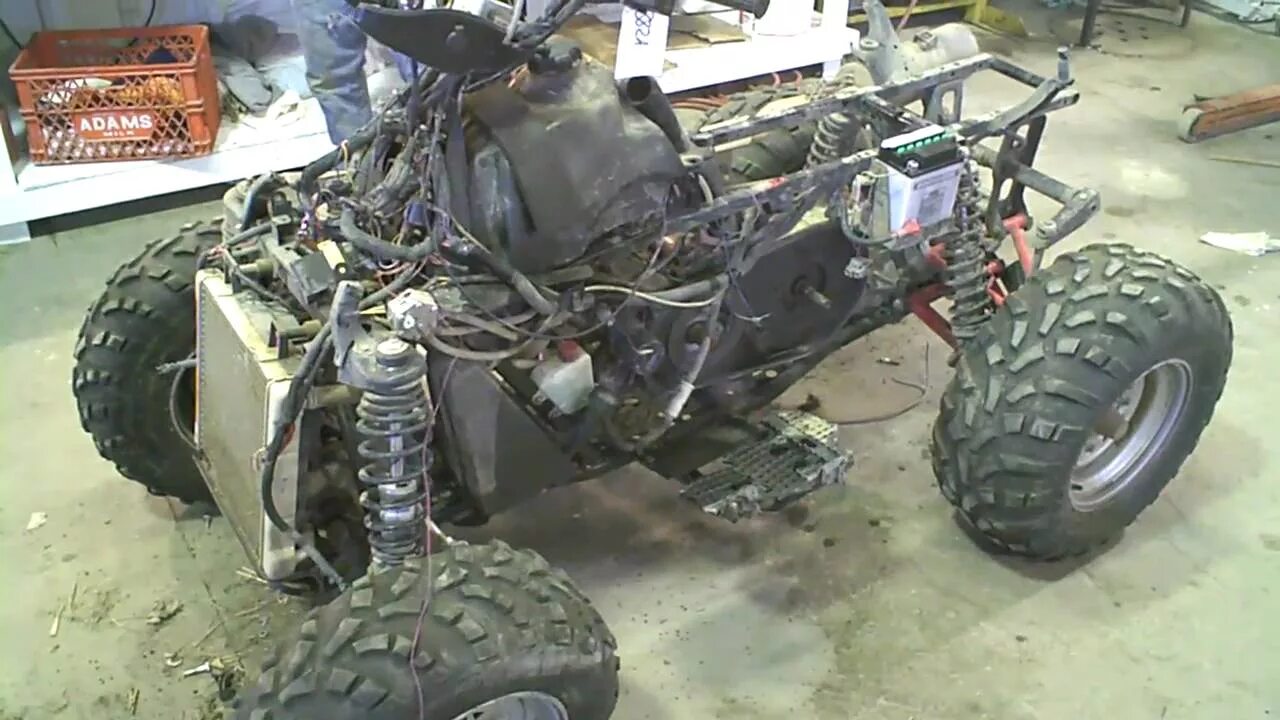 Ремонт квадроцикла своими руками 2003 Polaris Sportsman ATV 4X4 500 HO Lot 882A - YouTube