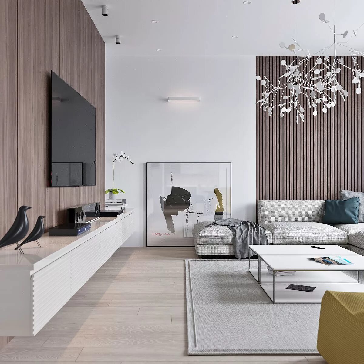 Ремонт квартир фото современный дизайн Living room for life on Behance House interior, Minimalist living room, Living r