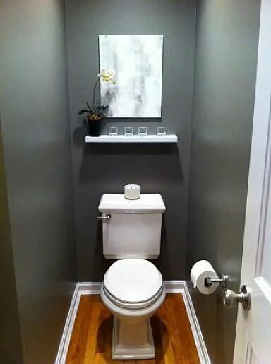 Ремонт маленького туалета своими руками Through the thousand photographs on the internet about half bathroom design idea