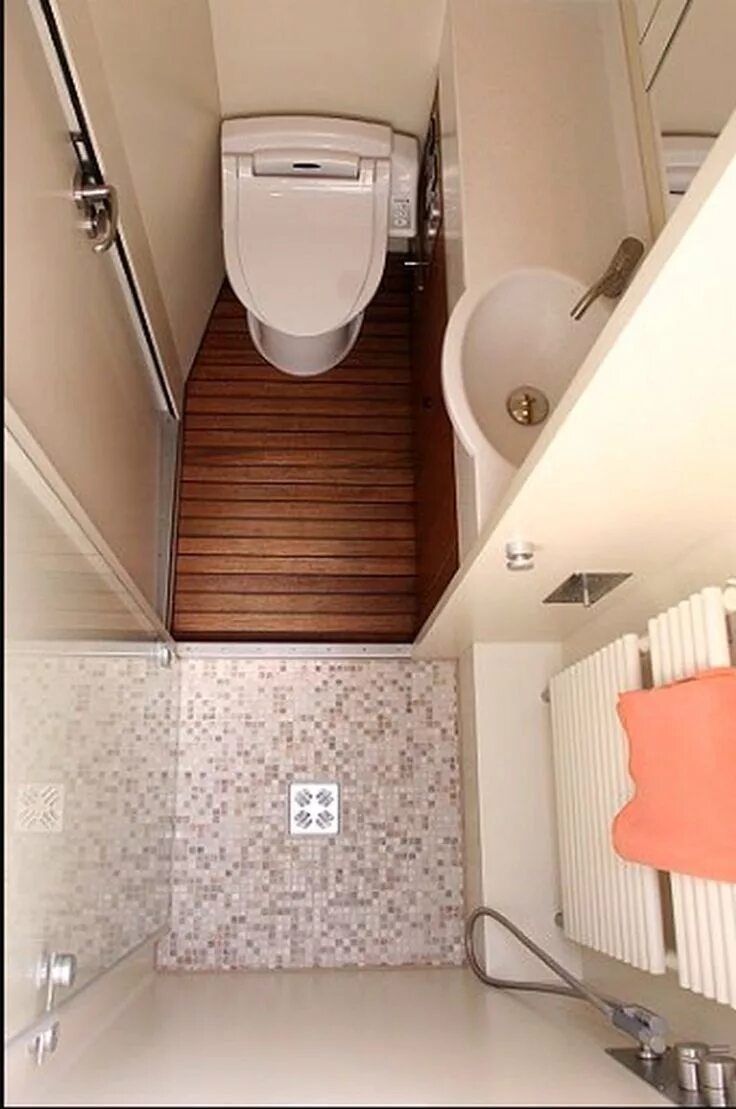 Ремонт малогабаритного туалета фото Type toilet House bathroom, Small apartment bathroom, Tiny house bathroom