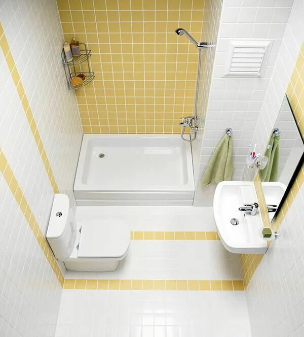 Ремонт малой ванной комнаты фото Dated tile in a bathroom can jeopardize the sale of your home. You can avoid a c