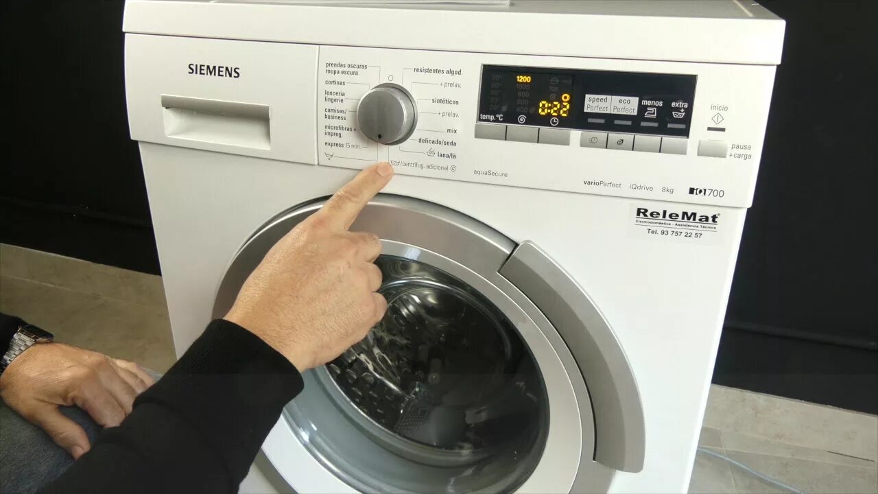 Ремонт машины сименс своими руками Reset lavadora Siemens, elimina los errores. Siemens washing machine reset, elim