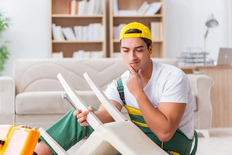 Ремонт мебели фото The Worker Repairing Furniture at Home Stock Image - Image of male, fixing: 8808