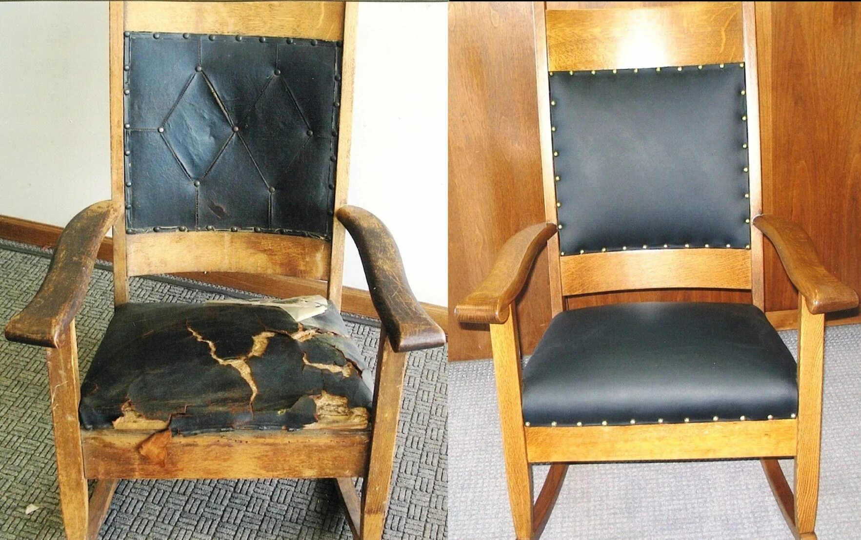 Ремонт мебели своими 50+ Reupholster Leather Chair - Best Home Office Furniture Check more at http://