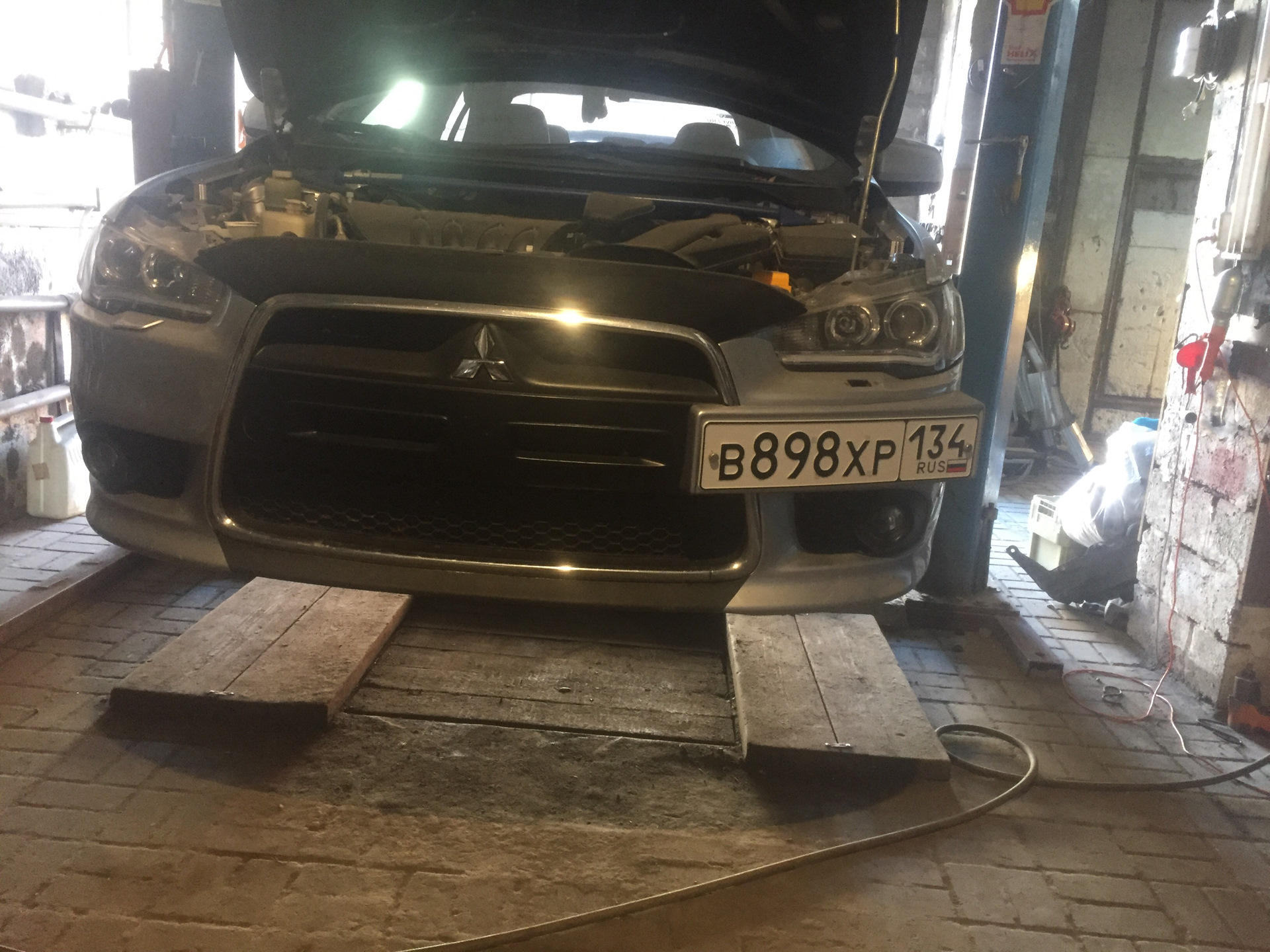 Ремонт митсубиси своими руками Чуток ремонта - Mitsubishi Lancer X, 1,8 л, 2007 года своими руками DRIVE2