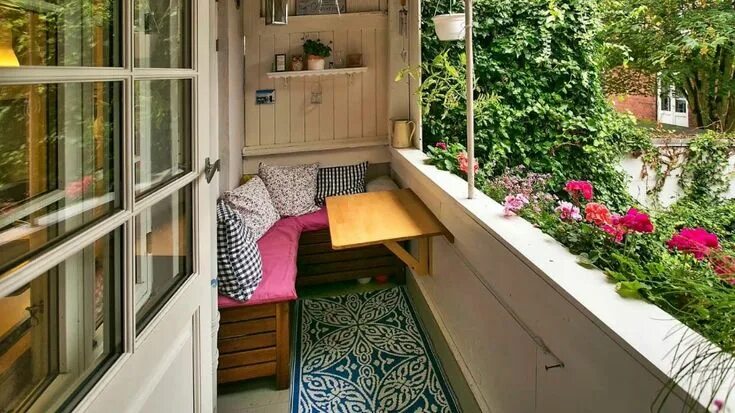 Ремонт на балконе идеи дизайна фото Cozy Small Balcony Decoration and Ideas in 2022 Balcony decor, Balcony design, S