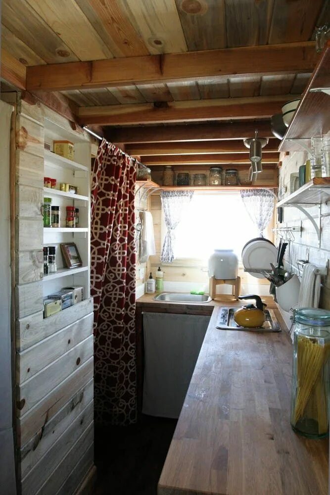 Ремонт на даче фото Christopher & Merete’s Truly Tiny Home on the Range Tiny house design, Building 