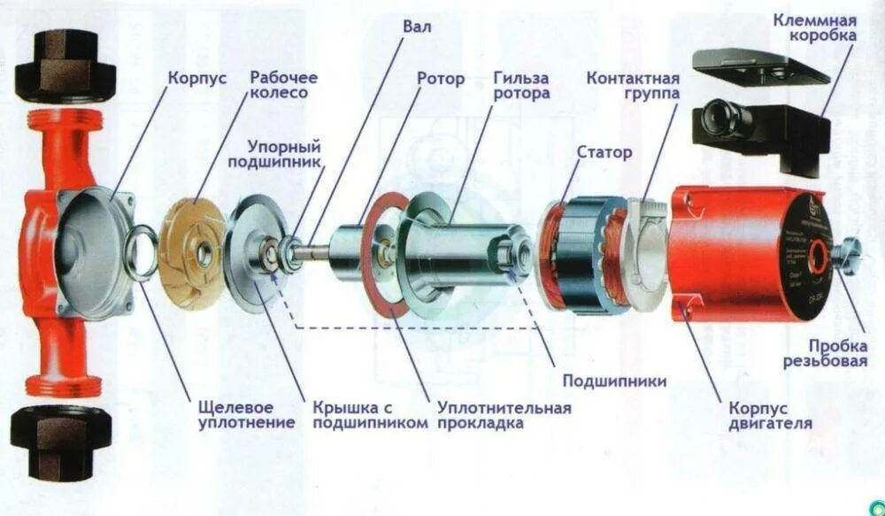 Ремонт насоса grundfos своими Водяной насос для отопления - устройство, выбор, нюансы установки