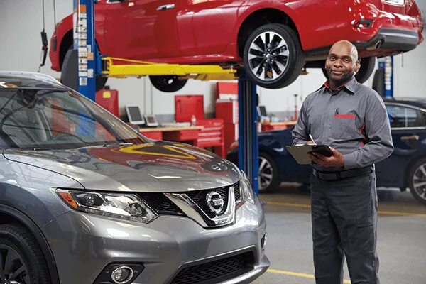 Ремонт ниссан фото 10,000-Mile Nissan Service Auto Repairs near Algonquin, IL