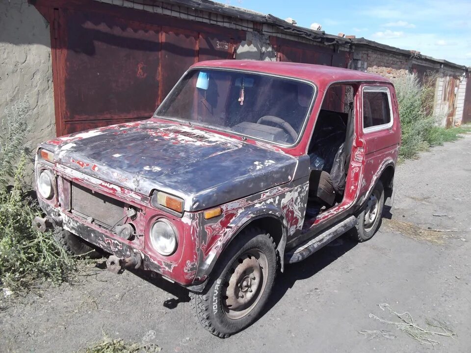 Ремонт нивы 2121 своими Подготовка к покраске - Lada 4x4 3D, 1,6 л, 1982 года кузовной ремонт DRIVE2