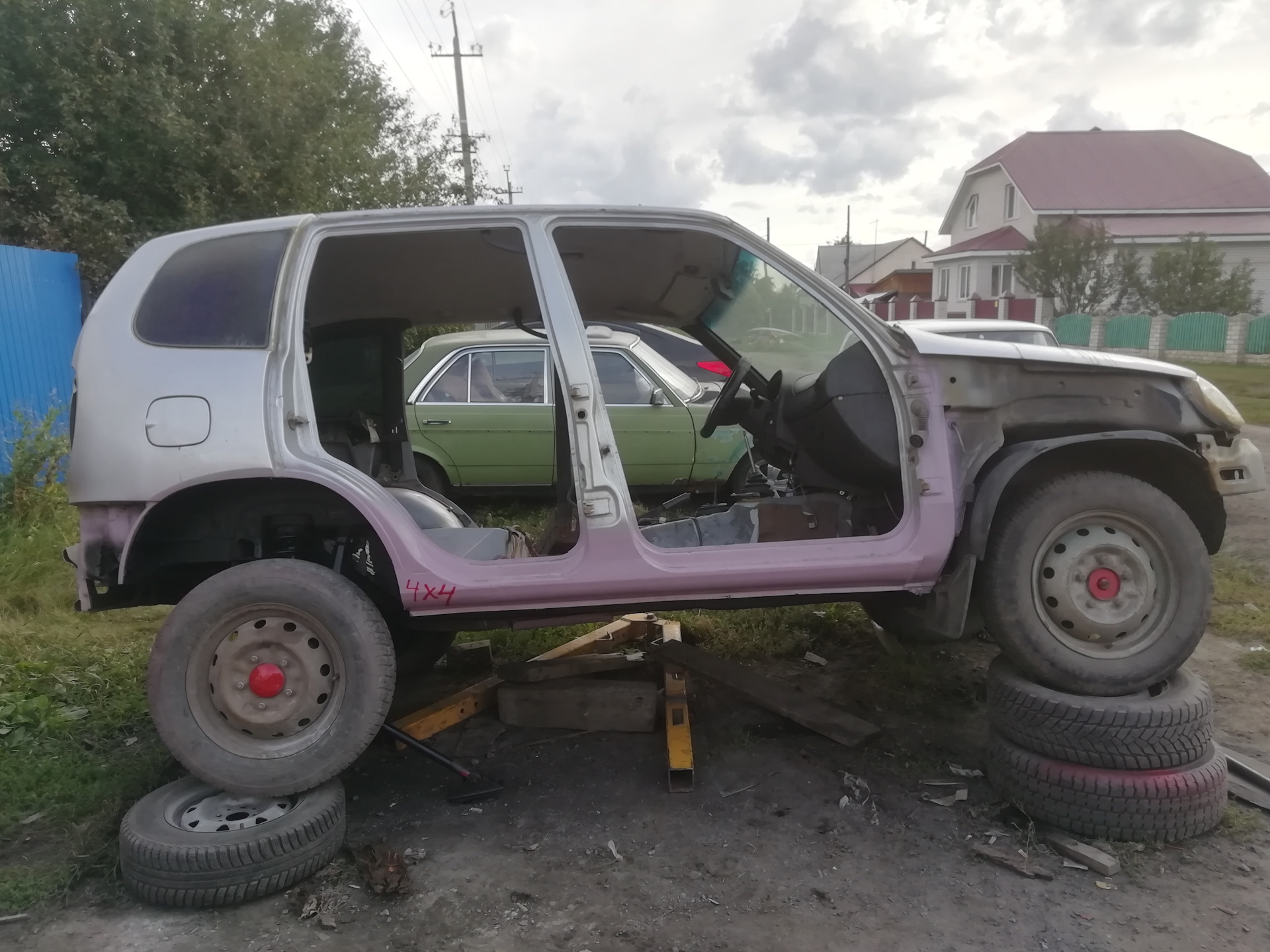 Ремонт нивы шевроле своими Кузовной ремонт - Chevrolet Niva, 1,7 л, 2003 года кузовной ремонт DRIVE2