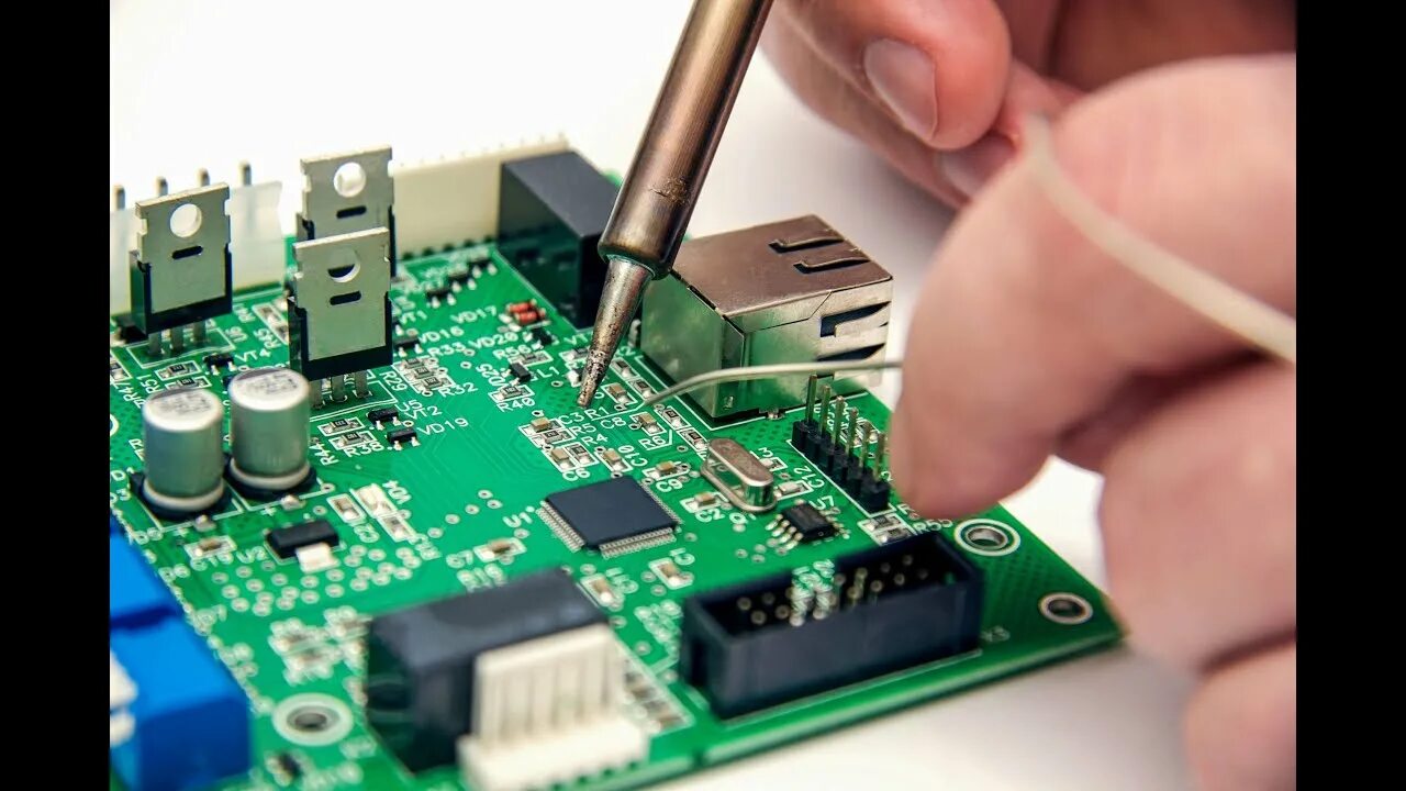 Ремонт плат своими руками PlinTroNics Technology - Complete PCB Hand Assembly (FPGA in BGA Package + reflo