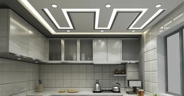 Ремонт потолка кухни фото residential false ceiling False Ceiling Gypsum Board Drywall Plaster - Saint-Gob