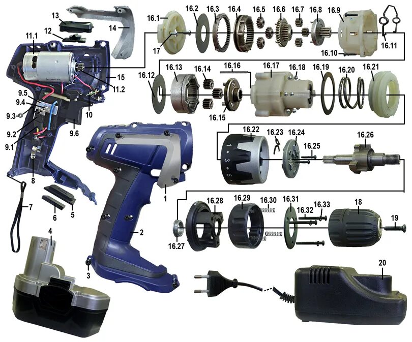 Ремонт редуктора шуруповёрта Makita 6281 чистка - Форум