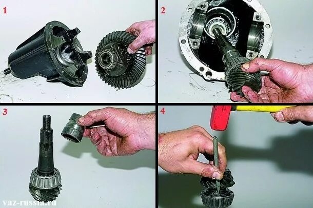 Ремонт редуктора ваз 2107 своими руками Ремонт редуктора заднего моста на ВАЗ 2101-ВАЗ 2107