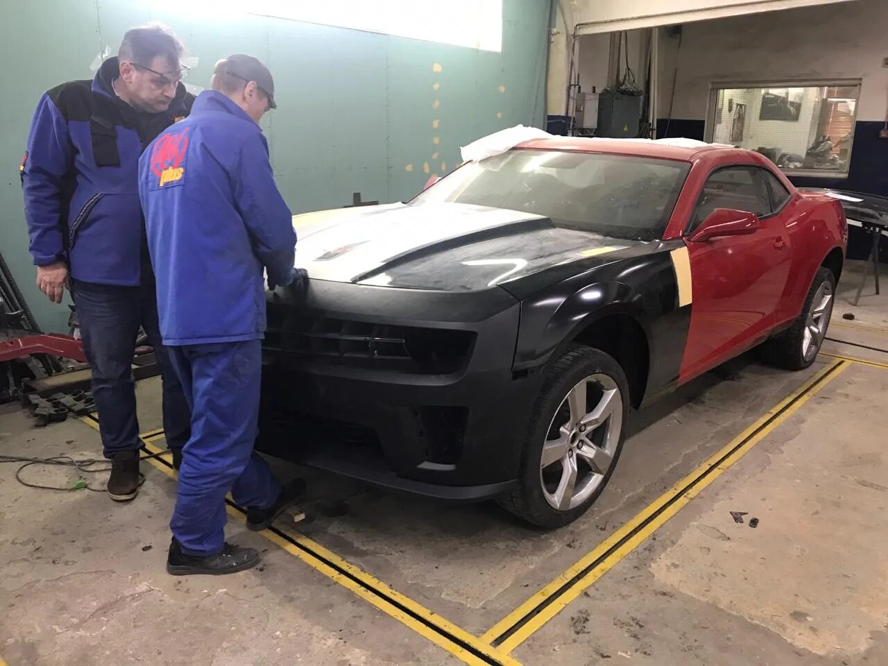 Ремонт шевроле своими руками Chevrolet Camaro. Подготовка к покрасочным работам. - Chevrolet Camaro V, 3,6 л,