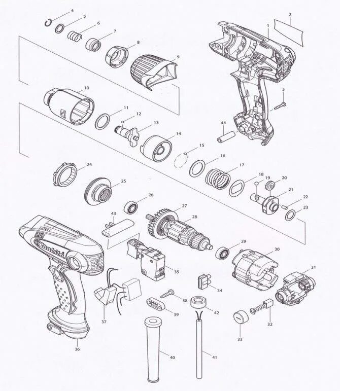 Ремонт шуруповерта макита своими руками Ремонт шуруповерта Макита своими руками