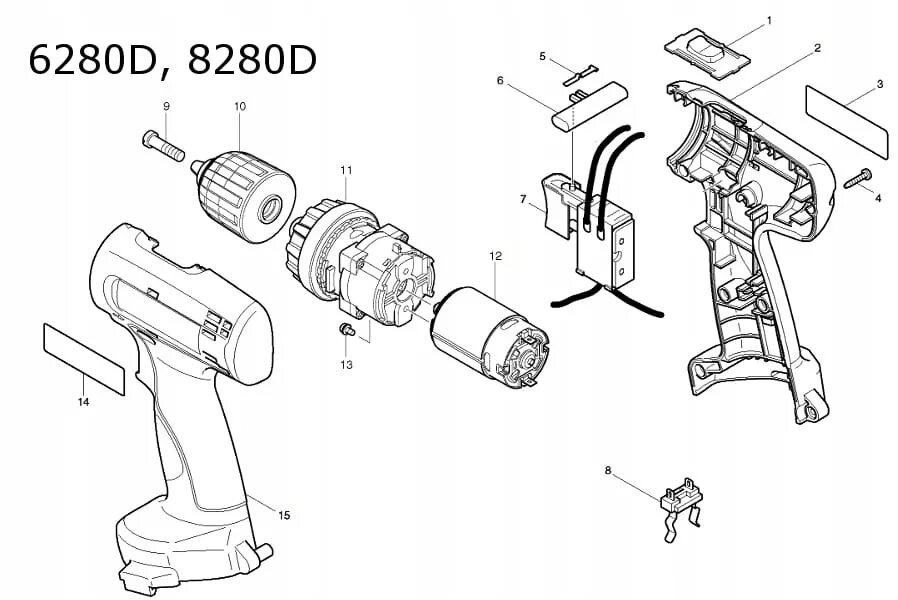 Ремонт шуруповерта макита своими руками Купить Ударная дрель Makita 8280d 6280d: отзывы, фото и характеристики на Aredi.