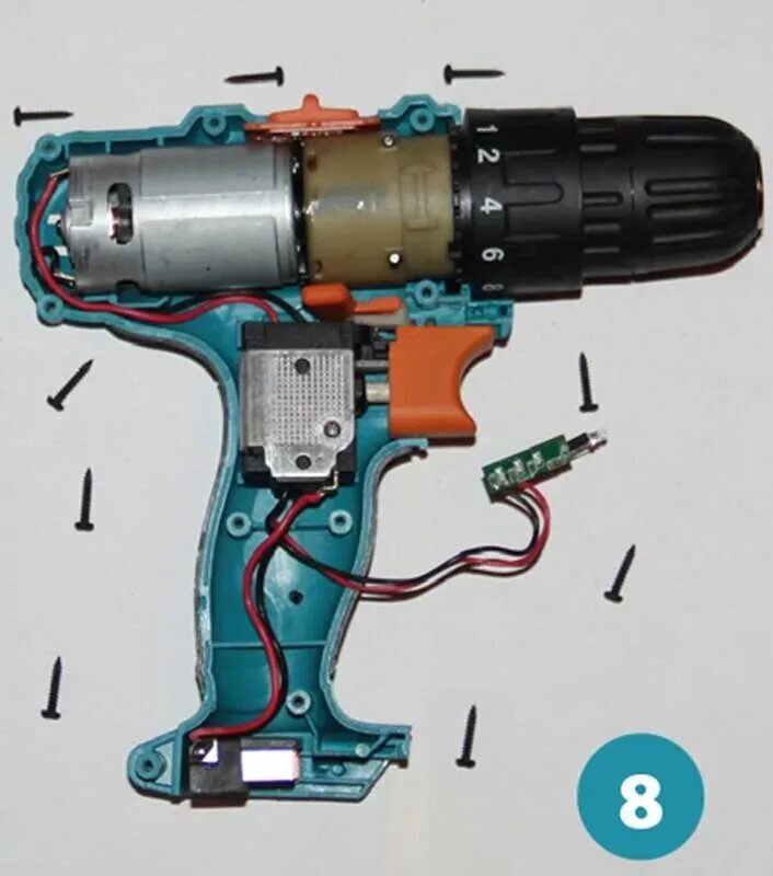 Ремонт шуруповерта своими руками Александр Розов - Ремонт техники, Ремонт персонального электротранспорта, Ремонт