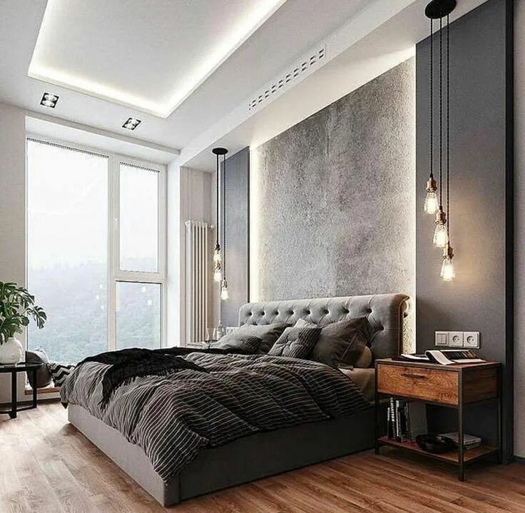 Ремонт спальни дизайн современный своими руками Pin on Интерьер Luxury bedroom master, Luxurious bedrooms, Modern bedroom design