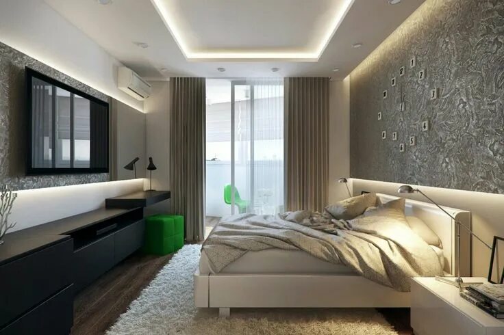 Ремонт спальни дизайн современный своими руками Pin by nata on для дома Bedroom design, Ceiling design bedroom, Modern bedroom d