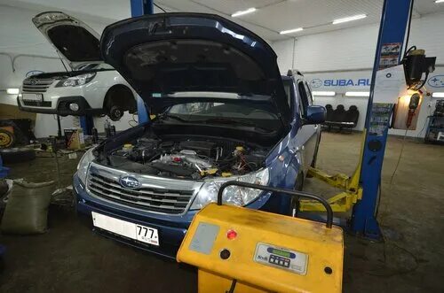 Ремонт субару своими руками Techcenter Subaru suba.ru - auto repair shop, metro Seligerskaya, Москва - revie