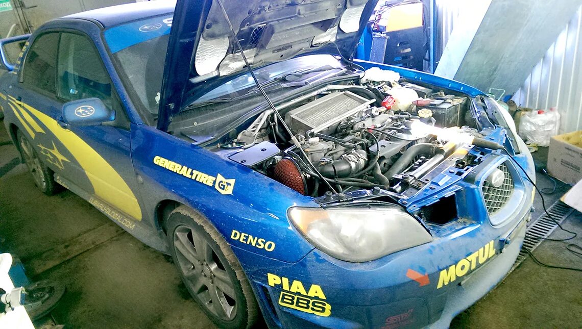 Ремонт субару своими руками Subaru Impreza