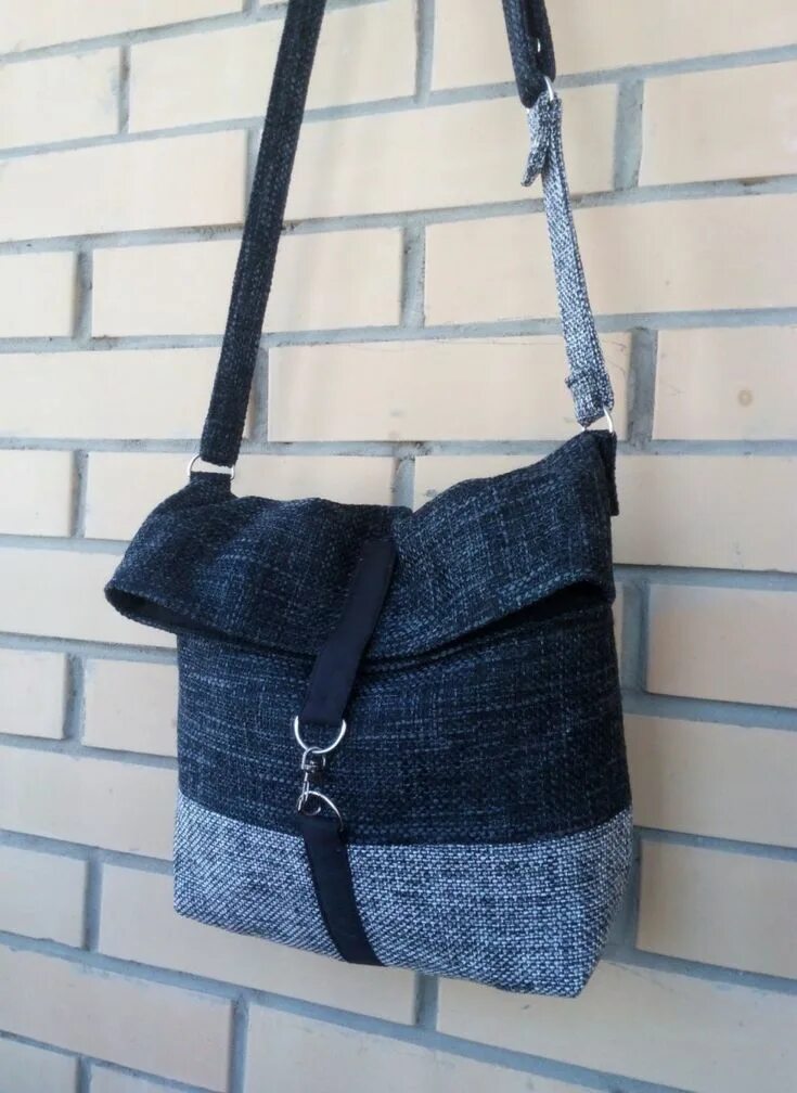 Denim Bag made from re-purposed jeans