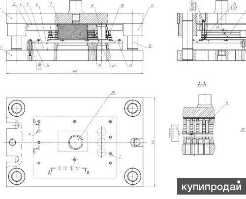 Ремонт технологической оснастки Разработка конструкторской документации, технологического процесса, ТУ, СТО в Ек