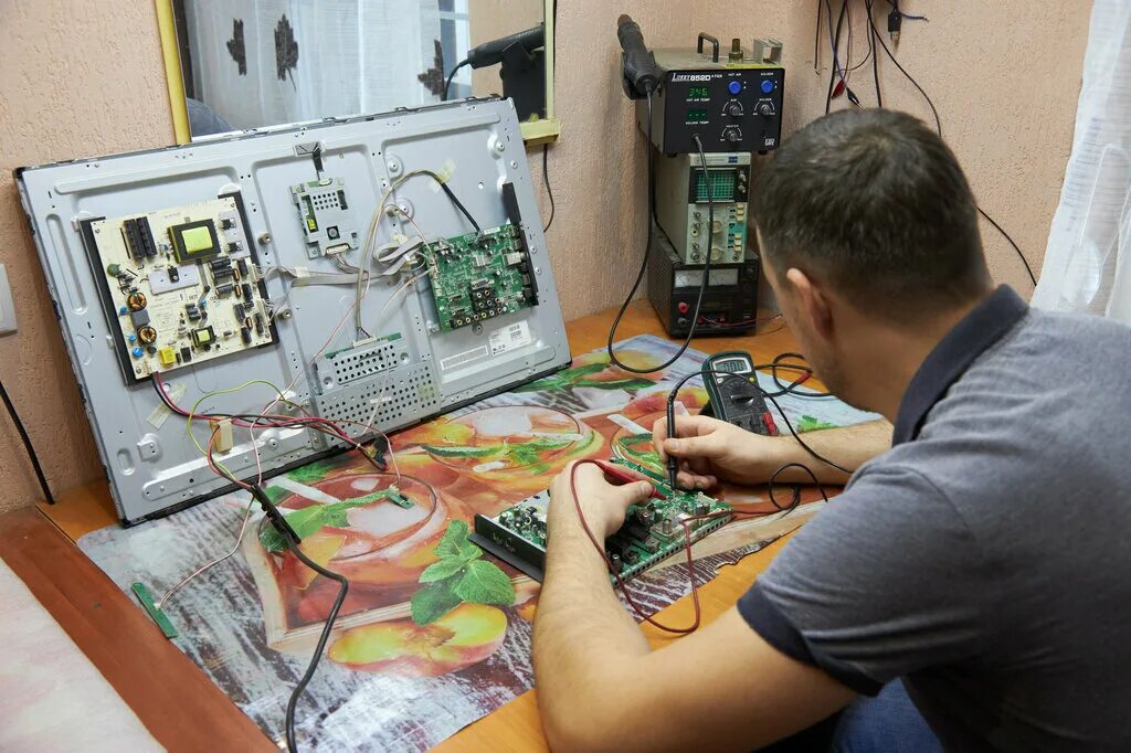 Ремонт телевизоров своими руками видео Household appliance repair company Tekhnoservis31, appliance repair, Россия, пос