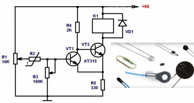 Ремонт терморегулятора своими руками Схема для сборки простого терморегулятора (термостата) в домашних условиях