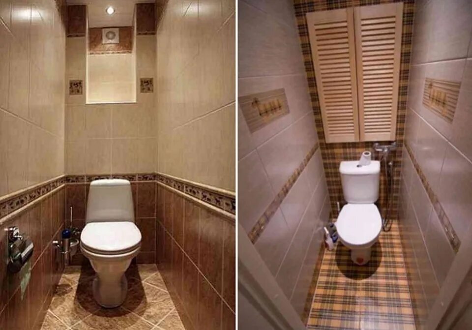 Ремонт туалета в квартире фото дизайн Photo toilets in panel apartments (31 Photos)