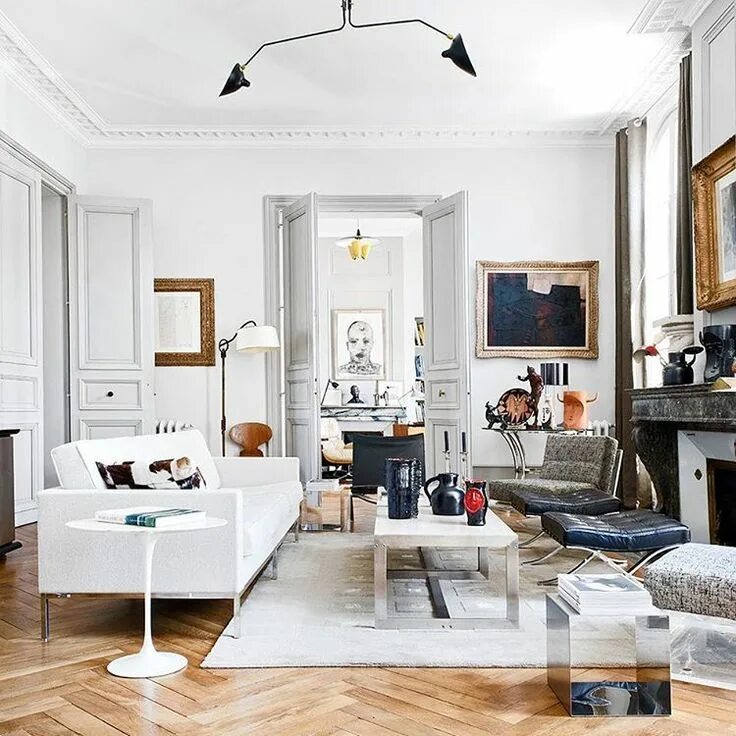 Ремонт в французском стиле в квартире фото hello sukio - meandmybentley: The Parisian apartment of... Decoración retro de h