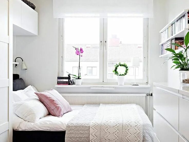 Ремонт в маленькой комнате дизайн 21 Best Space-Saving Design Ideas for Small Bedrooms - Decoratoo Small master be