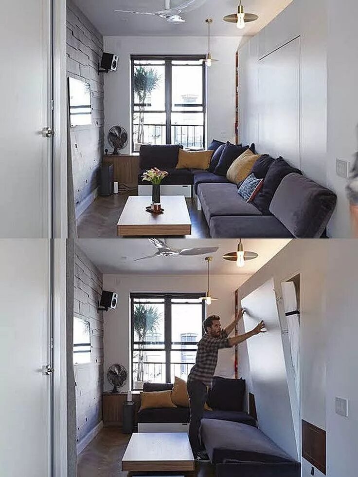 Ремонт в маленькой квартире фото Amazing 40+ Clever Micro Apartment Organization Ideas https://pinarchitecture.co