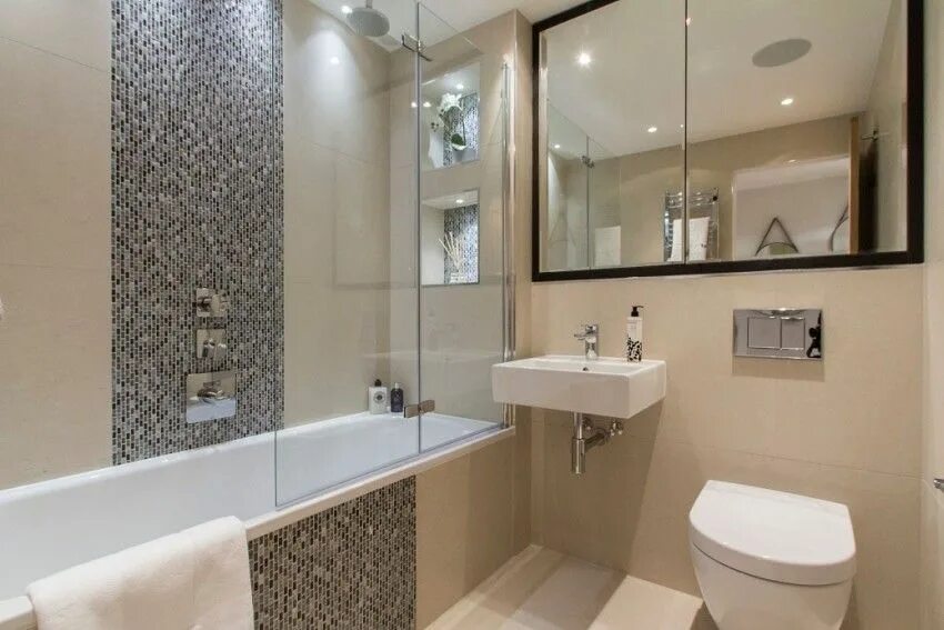 Ремонт в обычной ванной фото Maisha Design Creates an Exquisite Interior in London HomeDSGN Bathroom decor ap