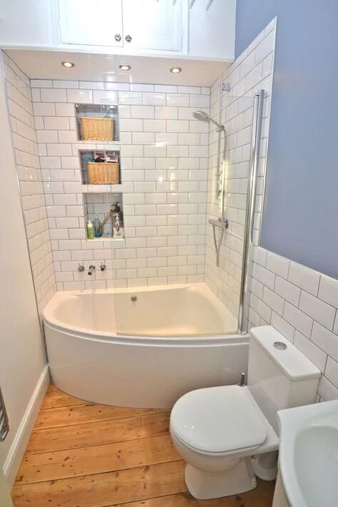 Ремонт ванны ванной комнаты своими руками Creative Ideas for Small Bathroom with Tub and Shower Combo in Tiny Houses