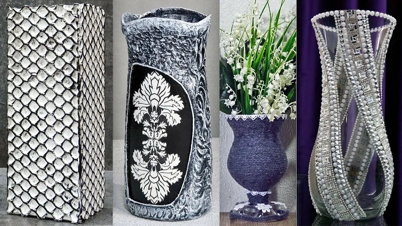 Ремонт ваза своими руками 13 chic ideas on how to make a vase - YouTube