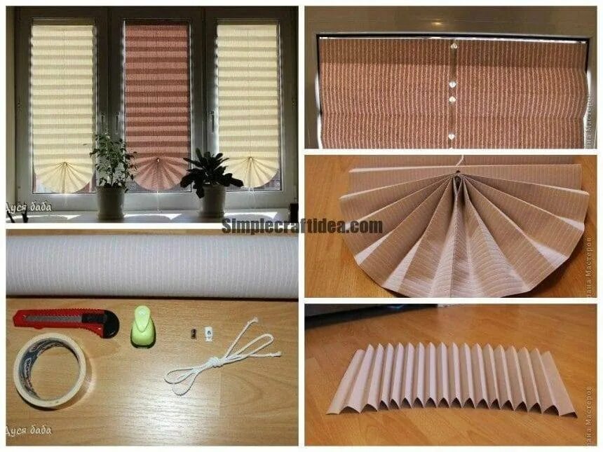 Ремонт жалюзи своими руками Blinds made of paper - Simple Craft Idea