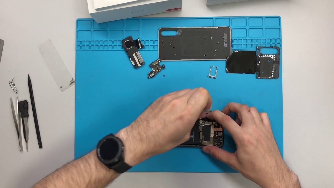 Ремонту xiaomi своими руками Xiaomi Mi9 SE разборка / Xiaomi MI9 SE teardown - YouTube