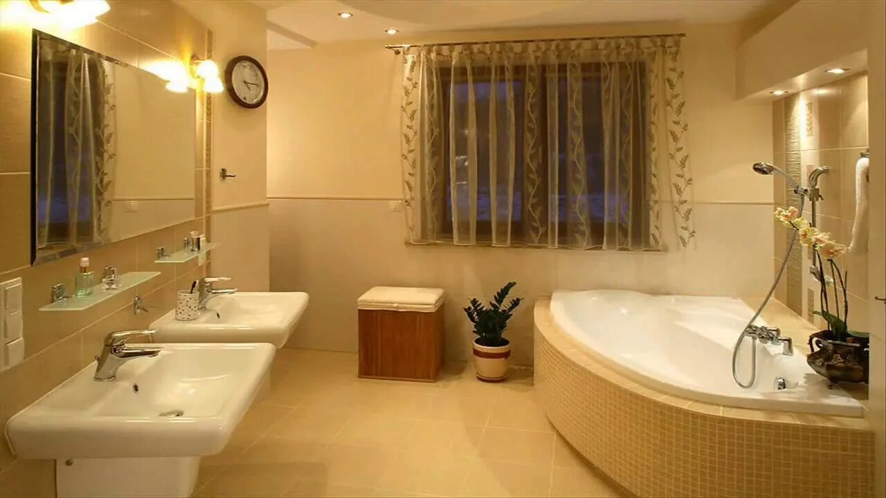 Ремонты в ванной фото дизайн Small Main Bathroom Ideas - YouTube