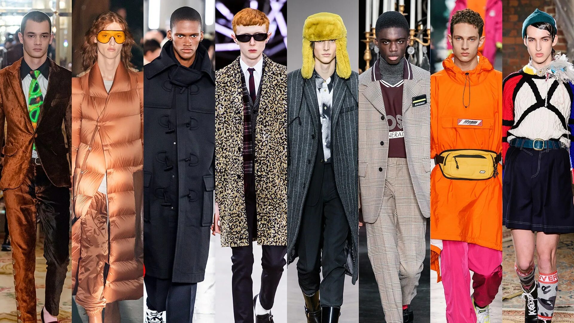 Ренды мужской моды осень 2024 Autumn Winter 2019 trends for men British GQ British GQ