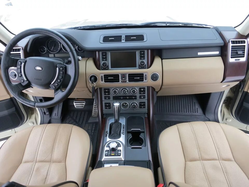 Рендж ровер фото салона сделал химчистку полировку - Land Rover Range Rover (3G), 4,2 л, 2007 года стайл