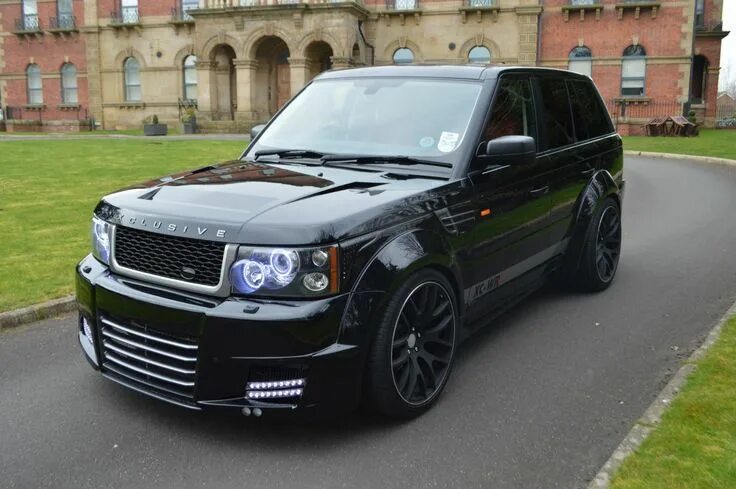 Рендж ровер спорт 2012 фото Range Rover Sport Xclusive Wide Body Kit - Xclusive Customz Range rover, Range r