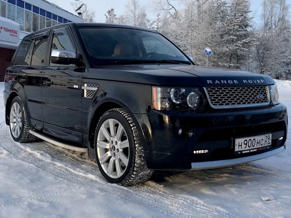 Рендж ровер спорт l320 фото Обвес Автобиография результат - Land Rover Range Rover Sport (1G), 3,6 л, 2008 г