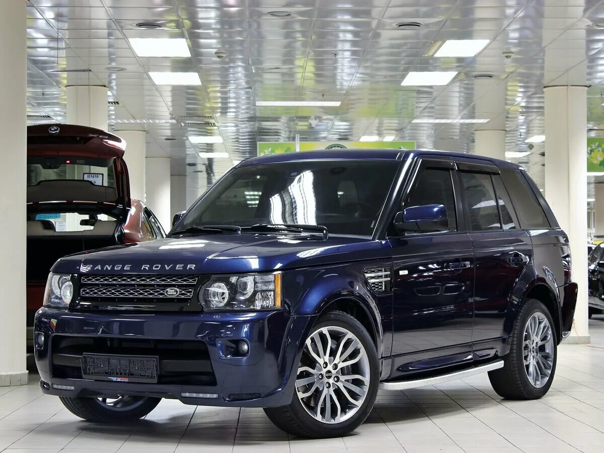 Рендж ровер спорт новый цена фото Купить б/у Land Rover Range Rover Sport I Рестайлинг 5.0 AT (510 л.с.) 4WD бензи