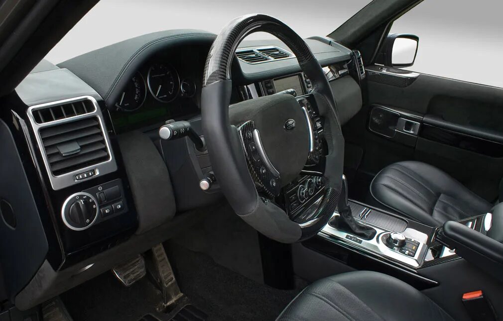 Рендж ровер тюнинг салона Тюнинг Range Rover - shpon-carbon.ru