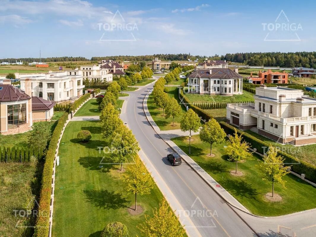 Ренессанс парк коттеджный поселок фото Ренессанс парк - поселок класса "премиум" на Новорижском шоссе. Актуальные предл