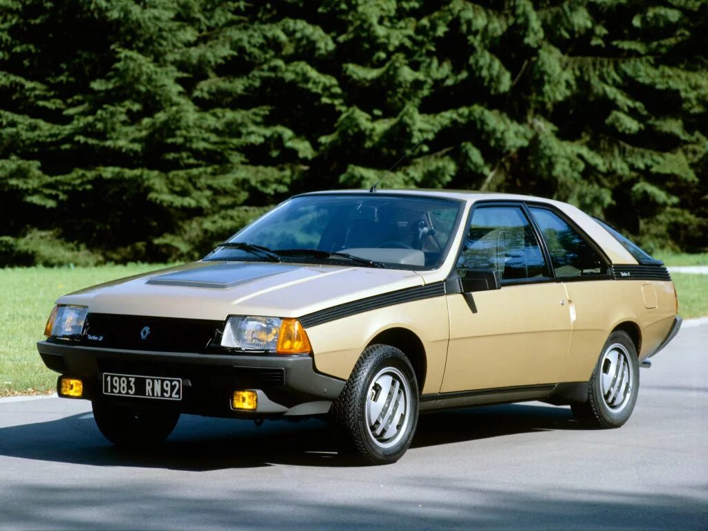 Рено 1 фото Они были первыми: #1 Renault Fuego - DRIVE2